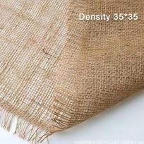 160*50cm Natural Burlap Fabric For DIY Curtain Wall Coverings Xmas Background Decoration Mesh Jute Textile Cloth Sewing Material 19.6 x63in(50x160cm) beige