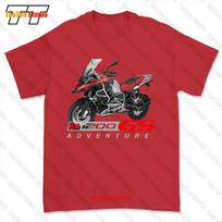 Variklio Darbai R 1200 Gs Nuotykių Motociklo Marškinėliai Tee IQ3P 4XL gray