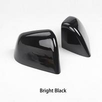 Carbon Fiber Paste Side Door Mirror Cover For Tesla Model Y Auto Exterior Accessories Sides Rearview Cover Model Y Accessories