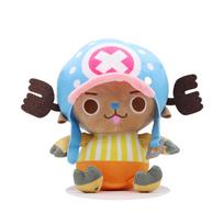NEW 25cm One Piece Anime Figure Zoro Luffy Chopper Plush Playthings Cute Cartoon Plushie Stuffed Dolls Pendant Kids Xmas Gifts brown