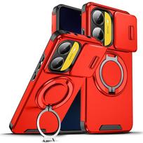 For Xiaomi Poco X7 Pro 5G Case Shockproof Armor Magnetic Holder Ring Case For Poko Little X7 X 7 PocoX7 Pro Slide Lens Cover Poco x7 pro