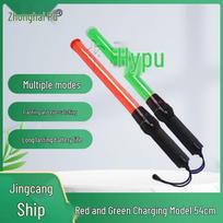 Rechargeable LED Traffic Safety Signal Bat black