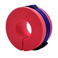 1Pc Eva Foam Swimming Float Ring Water Aerobics Aquatic Cuffs For Ankle Arm Adults Children Swimming Fitness Training raudona
