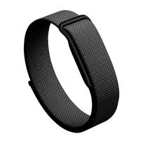 Nailoninis dirželis Google Fitbit Air, pralaidus orui, keičiamas, su sagties dizainu, su mikropataisymo funkcija black