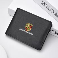 Automobilio vairuotojo pažymėjimo dėklas Dokumentų vairavimui dėklas Asmens tapatybės kortelė Porsche Cayenne Panamera Macan 911 718 Taycan Boxster Cayman Pajun