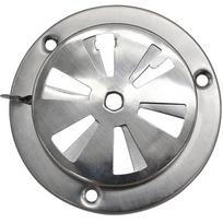 Adjustable BBQ Grill Smoker Round Exhaust Vent Exhaust Port Air Vent Damper  Smoke Exhaust sidabras