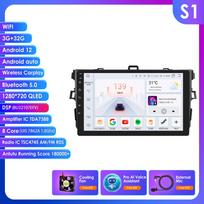 Ossuret 8G 128G 2 Din Android Auto Car Radio Multimedia Player For Toyota Corolla E140/150 2007 - 2011 Navigation GPS Head Unit Intelligent Carplay S1 8Core 3G 32G AI