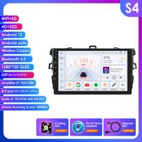 Ossuret 8G 128G 2 Din Android Auto Car Radio Multimedia Player For Toyota Corolla E140/150 2007 - 2011 Navigation GPS Head Unit Intelligent Carplay S4 8Core 4G 32G AI