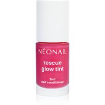 NEONAIL Rescue Glow Tint 3in1 Nail Conditioner maitinamasis nagų lakas atspalvis Magenta Pink 7.2 ml