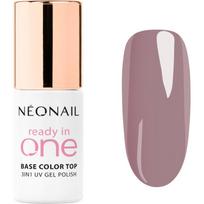 NEONAIL Ready In One 3in1 UV Gel Polish gelinis nagų lakas su deimantų dulkėmis atspalvis 08 One Mauve 7.2 ml