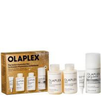 Set Olaplex: No.4 Bond Maintenance Hair Shampoo Repairing & Strengthening, 100 ml + No.5 Bond Maintenance Hair Conditioner Hydrating & Strengthening, 100 ml + No. 0.5 Scalp Longevity Treatment Scalp Lotion Treatment For Hydration, 5 ml + No.5 Leave-In Hai