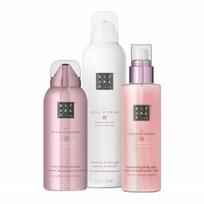 Set Rituals: The Ritual Of Sakura Shower Mousse, 200 ml + The Ritual Of Sakura Shimmer Body Spray, 150 ml + The Ritual Of Sakura Body Lotion, 150 ml