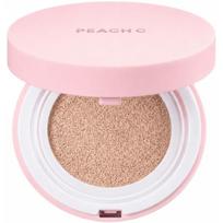 Peach C Focus On Air Velvet Cushion SPF 50+ PA++++ makiažo pagrindas-pagalvėlė, atspalvis: 01 Ivory, 15 g