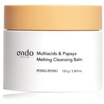 Ondo Beauty 36.5 PONG-PONG Multiacids & Papaya Melting Cleansing Balm Cleansing Cream valomasis balzamas veidui, 100 ml