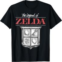 The Legend Of Zelda Original Box Art Logo T-Shirt XXL juoda