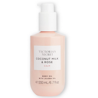 Victoria´s Secret Coconut Milk & Rose Calm Conditioning Body Oil kūno aliejus, 200 ml