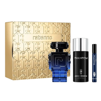 Paco Rabanne Phantom Intense rinkinys vyrams (EDP, 100 ml + EDP, 10 ml + purškiamas dezodorantas, 150 ml)