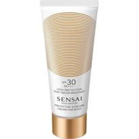 Sensai Silky Bronze Protective Suncare Cream For Body SPF 30 apsauginis kūno kremas nuo saulės, 150 ml