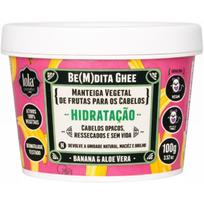 Lola from Rio Be(M)Dita Ghee Mascara Hidratacao Banana e Aloe Vera kaukė su bananų ekstraktu ir aloe vera, sausiems, pažeistiems plaukams, 100 g
