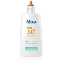 Mixa Salicylic Acid + Niacinamide Daily UV Fluid SPF 50+ apsauginis fluidas nuo saulės veidui, 40 ml