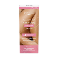 Set Byphasse Cold Wax Hair Removal Wax Strips For Legs, 24 vnt.