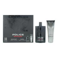 Set Police: Extreme Eau De Toilette For Men, 100 ml + Extreme Shower Gel & Shampoo 2-In-1, 100 ml