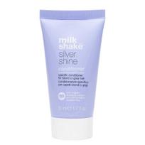 Milk Shake Silver Shine Paraben-Free Hair Conditioner For Neutralisation Of Yellow Tones, 50 ml