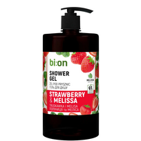 Bio Naturell Strawberry & Melisa Shower Gel For All Skin Types, 946 ml