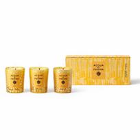 Acqua Di Parma Holiday Candle Trio kvepiančios žvakės, 3 x 70 g