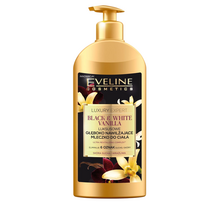 Eveline Cosmetics Luxury Expert Black & White Vanilla Vanilla Hydrating Apply daily Body Lotion, 350 ml