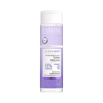 Eveline Cosmetics Clean Shot Peeling Tonic Lotion For Face, 200 ml