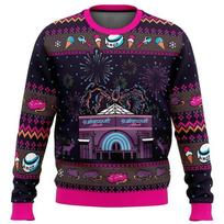 Stranger Things Ugly Christmas Sweater Christmas Sweater Gift Santa Claus Pullover Men 3d Sweatshirt And Top M juoda