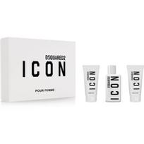 Dsquared 2 Icon Set rinkinys moterims (EDP, 50 ml + dušo želė, 50 ml + kūno losjonas, 50 ml)