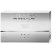 Labo Crescina Follicular Islands 2100 For Growth Stimulation Ampoules Treatment Serum For Scalp For Men 10 +10 vnt.