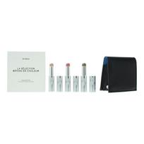 Blue Set Byredo: Colour Stick Multifunctional Eyeshadow Stick 509 Solar Flare 3.5 g + Colour Stick Multifunctional Eyeshadow Stick 509 Kumato Face 3.5 g + Colour Stick Multifunctional Eyeshadow Stick 509 Flower Play 3.5 g + Byredo GWP Leather Pouch