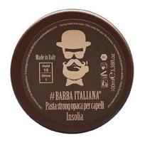 Barba Italiana Strong Matte Hair Paste Insolia  stiprios fiksacijos formavimo pasta plaukams, 100 ml