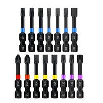 15Pcs Carbon Steel Screwdriver Bit Set Home Repair Equipment For Home Repair And Professional Use With Storage Case 1