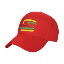 Ayrton Senna Racing Car Baseball Cap Adult Fashion Trucker Worker Cap Hat Breathable Snapback Caps Sun Caps Wholesale New Caps One Size red