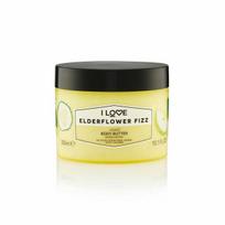 I Love Signature Collection Vegan Hydrating Elderflower Fizz Body Butter, 330 ml