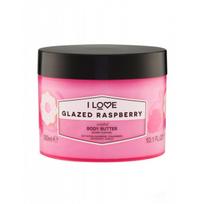 I Love Signature Collection Vegan Hydrating Glazed Raspberry Body Butter, 330 ml