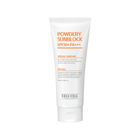 Cell By Cell Powdery Sunblock Protecting The Skin Barrier Sunscreen Cream For Face SPF 50+, 100 ml