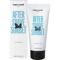 Men Rock After Shave Sorbet Sensitive Skin kremas-šerbetas po skutimosi jautriai odai, 100 ml