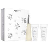 Xmas 2023 Set Issey Miyake: L'Eau d'Issey Eau De Toilette For Women, 50 ml + L'Eau d'Issey Moisturizing Body Lotion, 50 ml + L'Eau d'Issey Hydrating Shower Cream, 50 ml