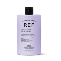 REF Cool Silver Sulfates-Free Hair Conditioner Neutralising Warm Tones, 245 ml