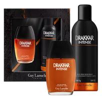 Set Guy Laroche: Drakkar Noir Intense Eau De Parfum For Men, 100 ml + Drakkar Noir Intense Body Spray, 200 ml