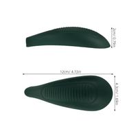 5Pairs Hanger Shoulder Shaper Plastic Garment Protector Prevent Shoulder Bumps Maintain Original Shape Easy Clip on for All žalia