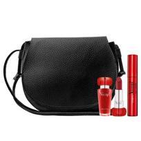 Set Pupa: Vamp! Paraben-Free Volume Cream Lipstick 301 Intense Red 3.5 g + Vamp! Sexy Lashes Paraben-Free Mascara 011 Sexy Black, 12 ml