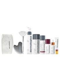 The Expertise Kit Set Dermalogica: Daily Microfoliant Exfoliating Exfoliating Powder, 74 g + Biolumin-C Illuminating Eye Serum, 15 ml + Biolumin-C Vitamin C Brightening Serum For Face, 30 ml + Dynamic Skin Retinol Anti-Wrinkle Serum For Face, 30 ml + Dail