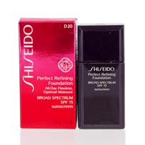 Shiseido Perfect Refining Moisturizing Liquid Foundation D20 Rich Brown SPF 15, 30 ml