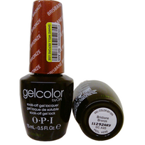 Opi Gel Color Semi-Permanent Nail Polish GC A45 Brisbane Bronze, 15 ml